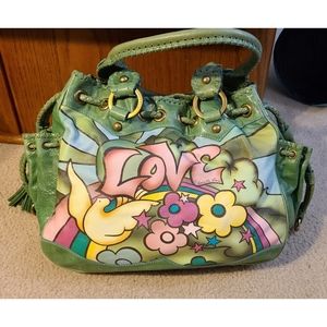 Isabella Fiore Green Elaina Love Bag